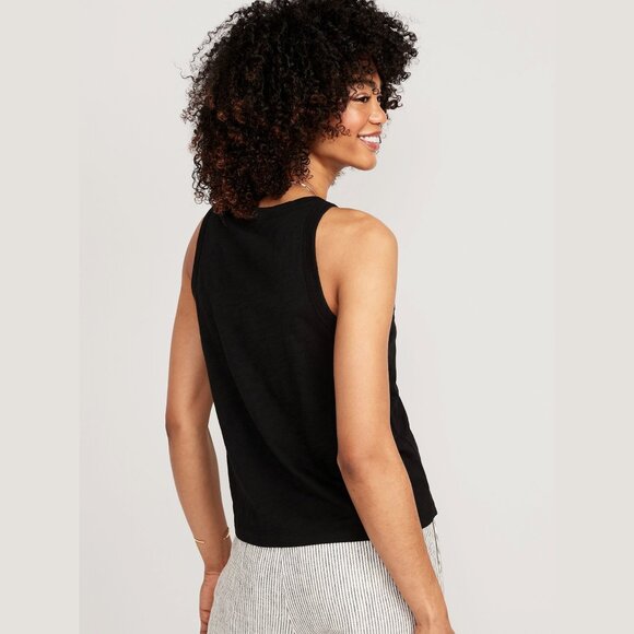 Old Navy EveryWear Slub-Knit Cotton Tank Top XL - Picture 2 of 4